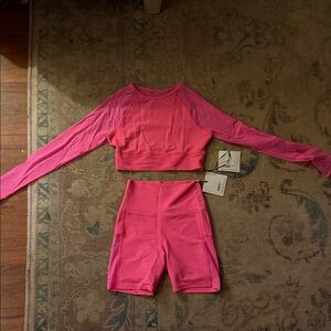 Beach Riot Pink Long Sleeve Set
